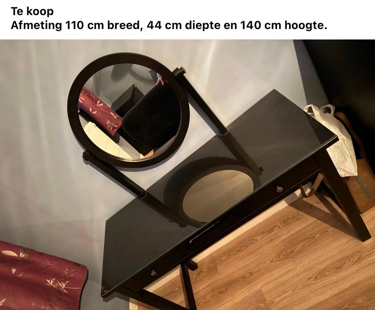 Table de maquillage, Maison & Meubles, Enlèvement, Comme neuf
