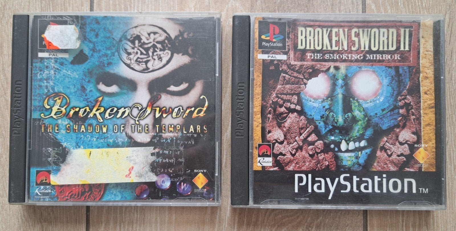 Games Ps1 : Broken sword 1 / 2, Ophalen of Verzenden, Gebruikt