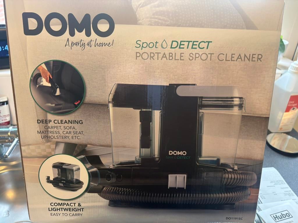 Domo nog niet uit de doos, Elektronische apparatuur, Ophalen, Nieuw, Stoomreiniger