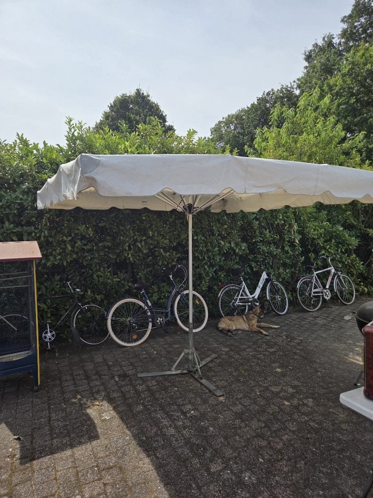 Marktparasol, Ophalen, Verstelbaar, Overige typen, Zo goed als nieuw