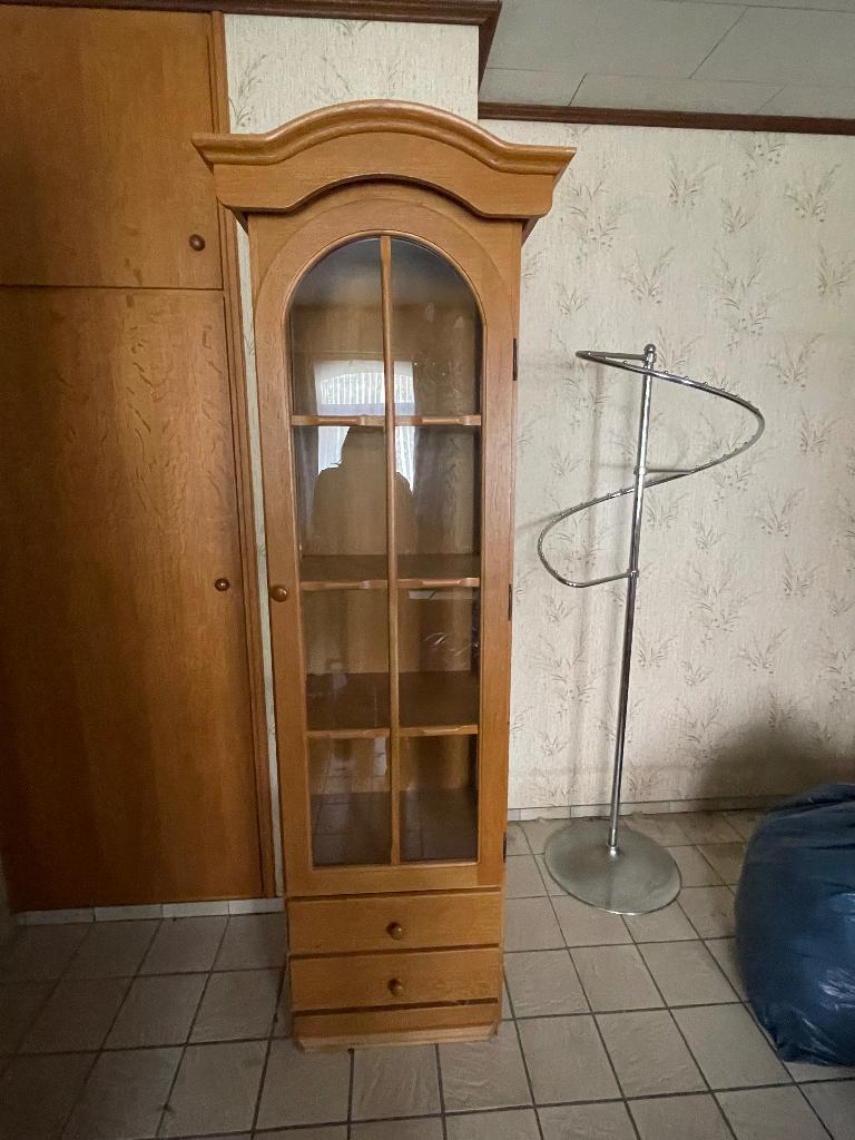 vitrinekastje, 25 à 50 cm, Comme neuf, Enlèvement, 200 cm ou plus