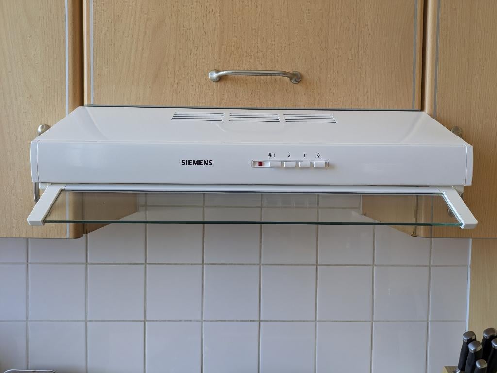 Hotte Siemens LU63LCC20, Enlèvement ou Envoi, Encastré, Comme neuf, 200 à 400 m³/h