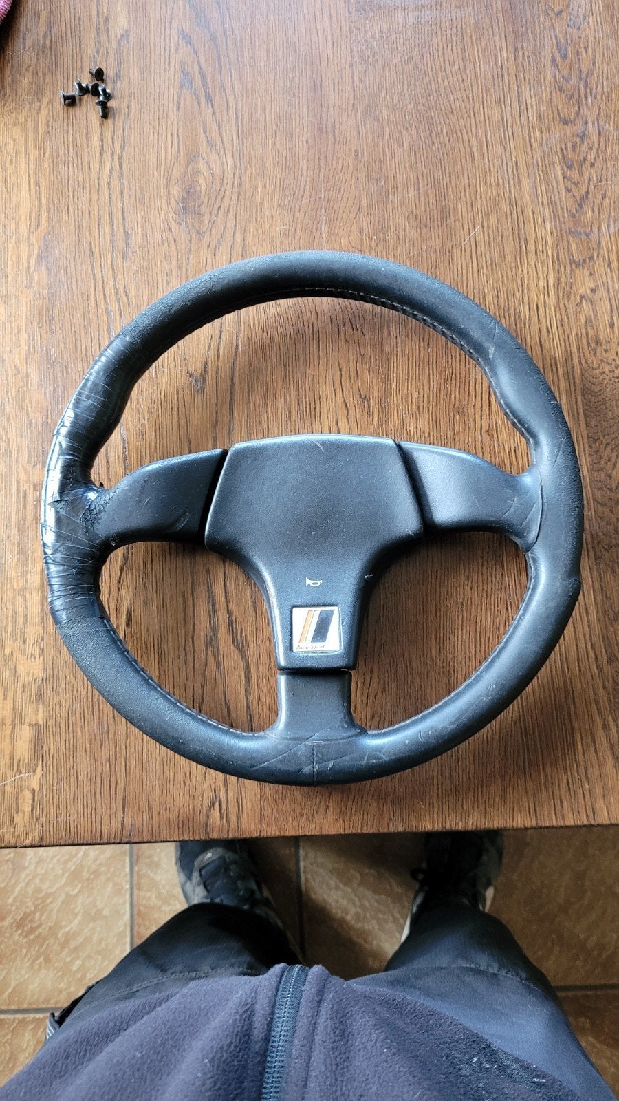 Nardi Audi Sport stuurwiel met naaf, Auto-onderdelen, Ophalen of Verzenden, Gebruikt, Audi
