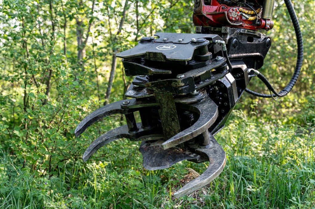 Pince à arbre rotative JAK 250, Enlèvement ou Envoi, Excavatrice