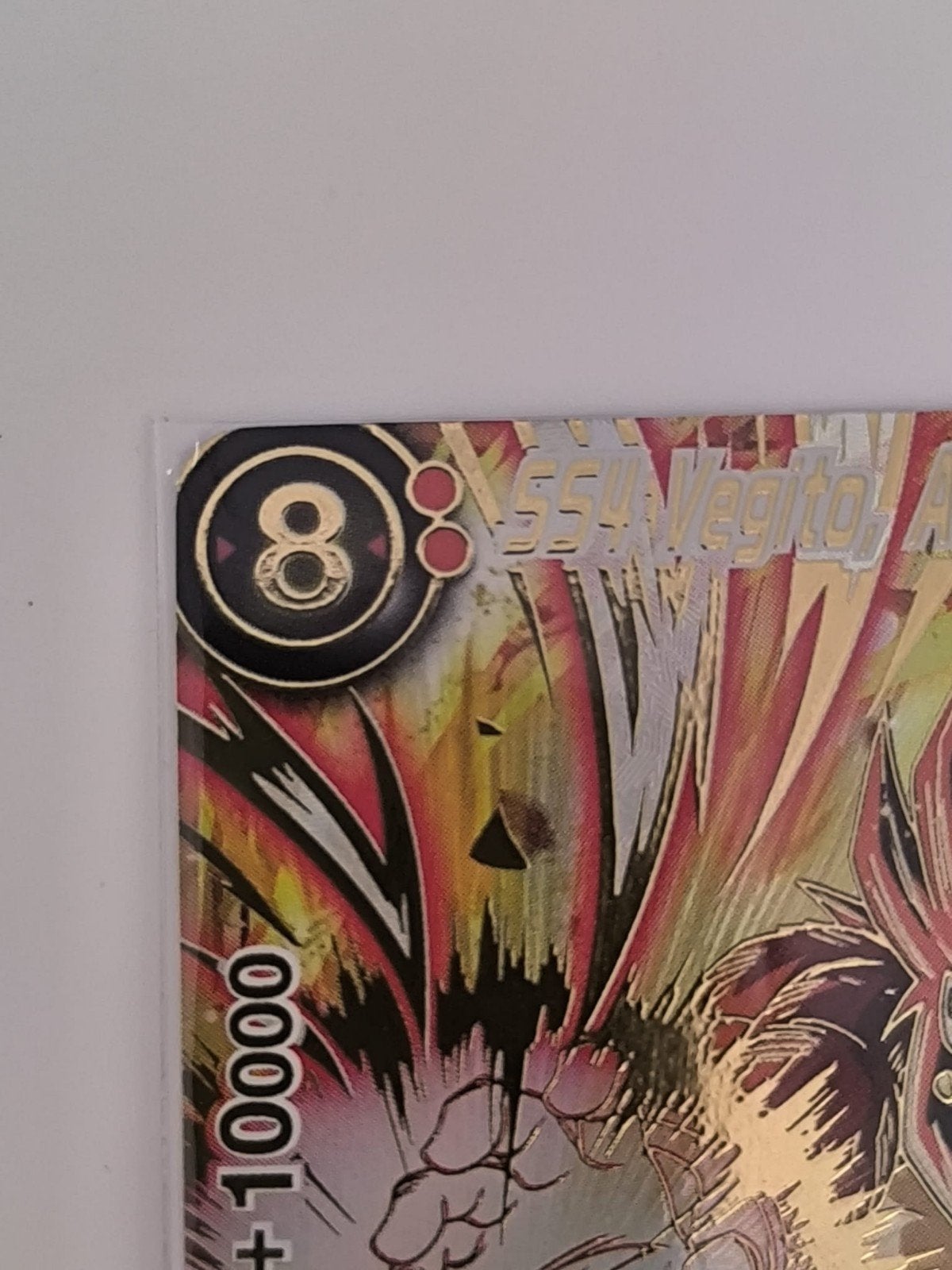 Dragon Ball Super Masters BT31 GDR SS4 Vegito,, Nieuw, Losse kaart, Foil