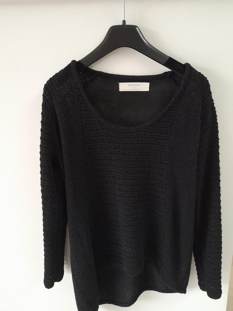 Pull en coton bleu, asymétrique, taille S, Enlèvement ou Envoi, Taille 36 (S)