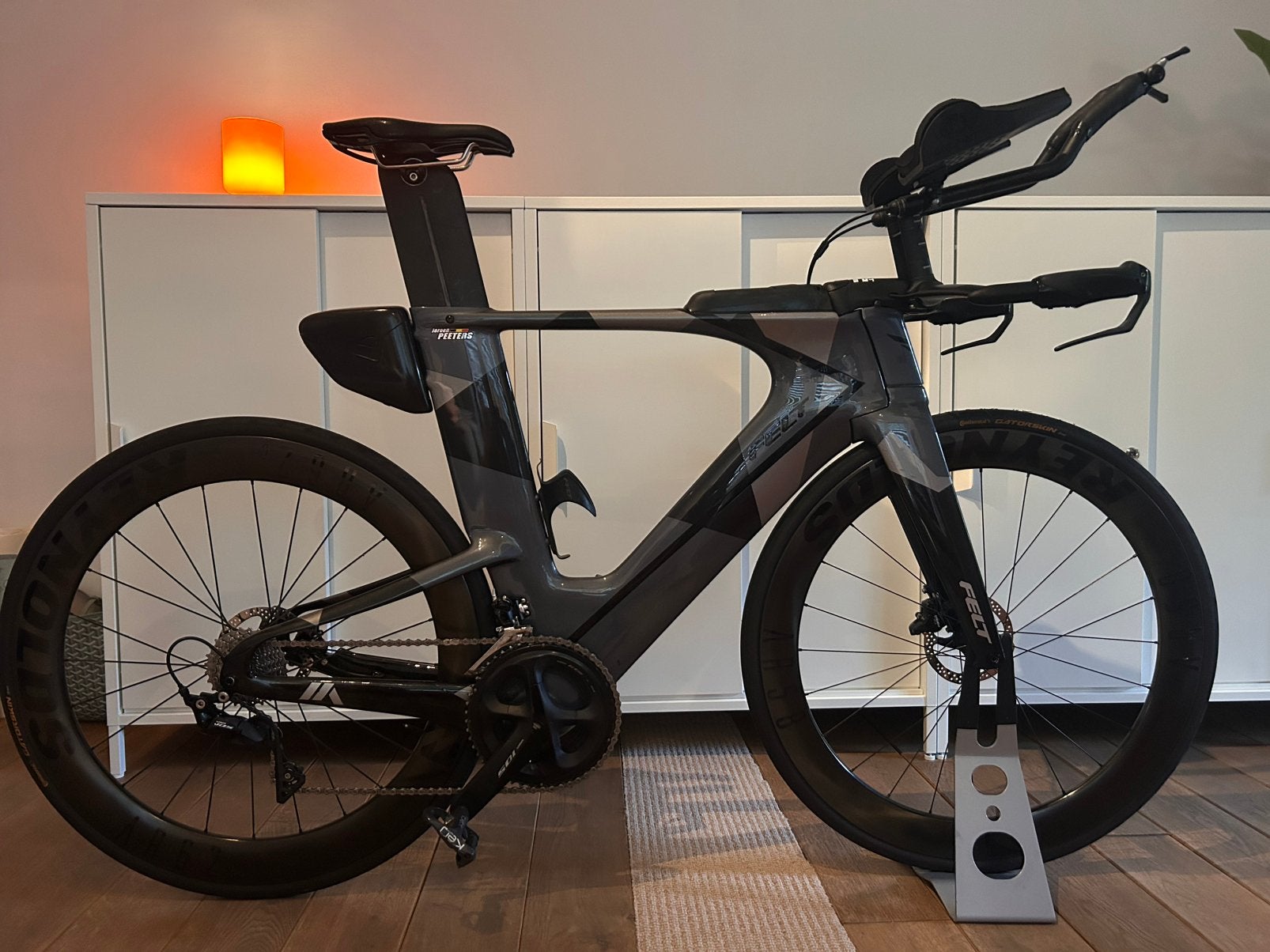 Vélo de contre-la-montre Felt IA taille 56 (L), Vélos & Vélomoteurs, Enlèvement, Comme neuf, Carbone