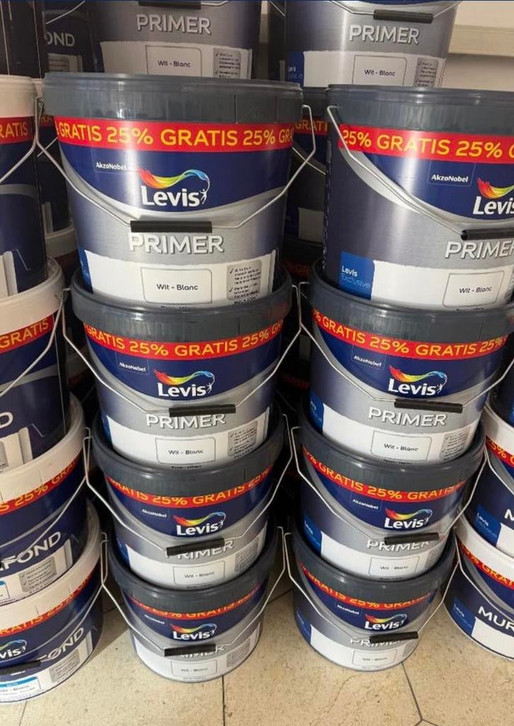 ‼️PEINTURE LEVIS, TRIMETAL, SIGMA EN SUPER PROMO‼️, Doe-het-zelf en Bouw, Ophalen, Nieuw, Rue de Mons 164 bC, 7380 Quievrain, Brico Quievrain