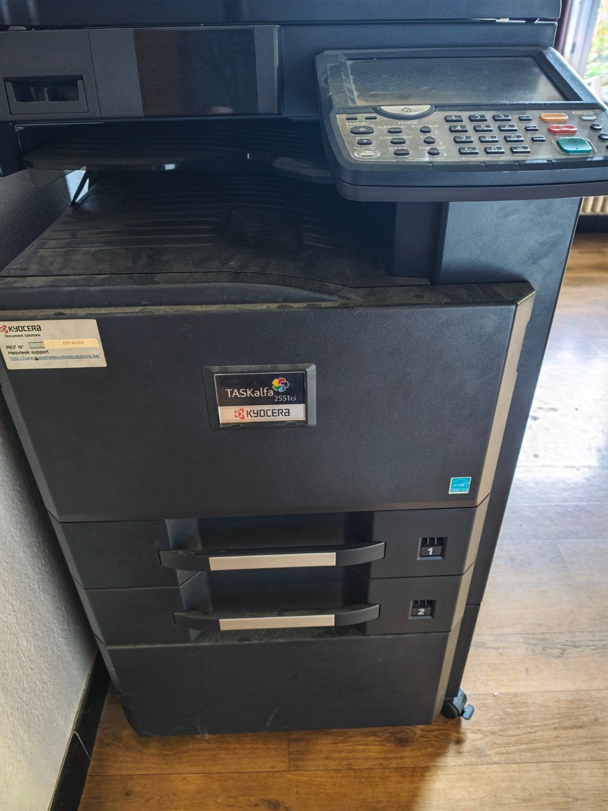 taskalfa 2551ci, Computers en Software, Gebruikt, Kopieermachine, Laserprinter, Ophalen