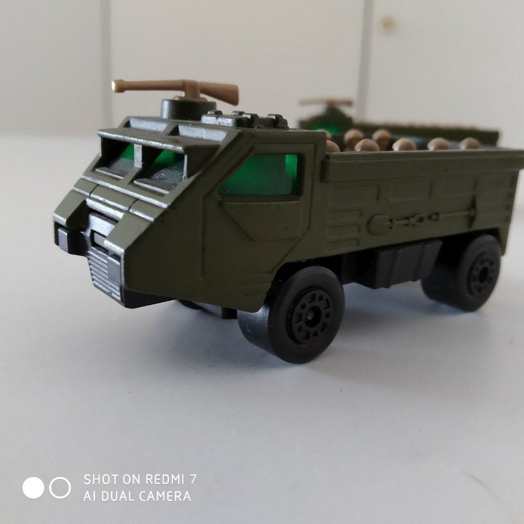 Matchbox Superfast 54 Personnel Carrier 1976 x2 exemplaires., Hobby en Vrije tijd, Ophalen of Verzenden, Zo goed als nieuw, Overige typen