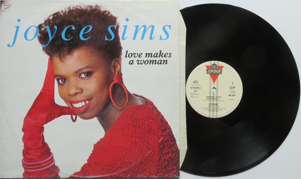 Joyce Sims - L'amour fait une femme. EP, CD & DVD, Vinyles | Dance & House, 12 pouces, Enlèvement ou Envoi, 1980 - 1989, Autres genres