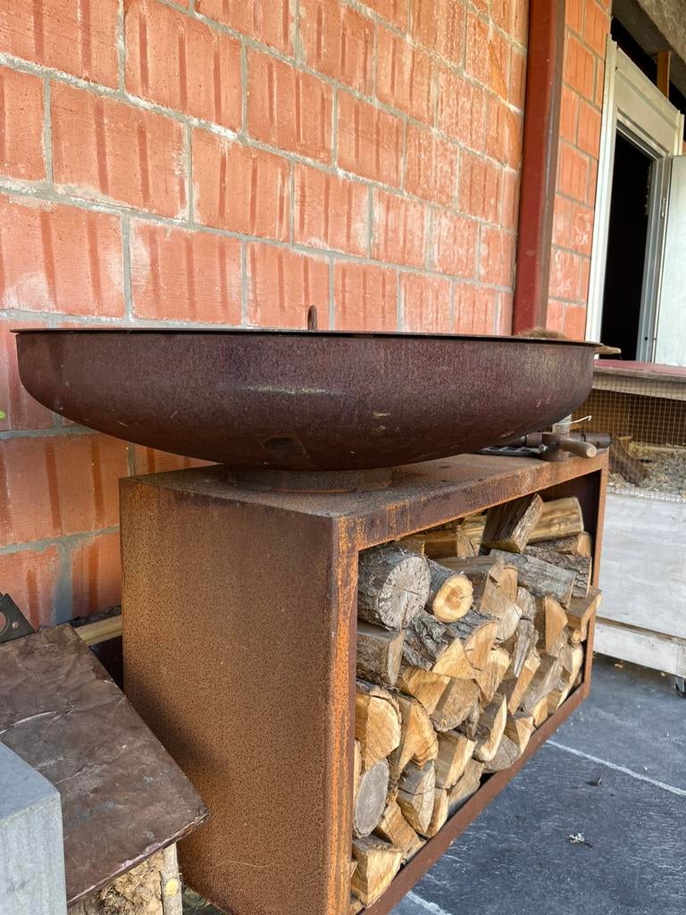 Placha BBQ te koop, Tuin en Terras, Ophalen, Zo goed als nieuw