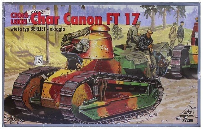 MAQUETTE (FIG) RPM REF : 72200 : Char Canon FT 17 Renault, Hobby & Loisirs créatifs, Modélisme | Voitures & Véhicules, Autres marques