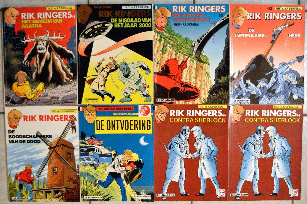 Strip Rik Ringers, Boeken, Stripverhalen, Ophalen, Tibet & A.P. Duchâteau