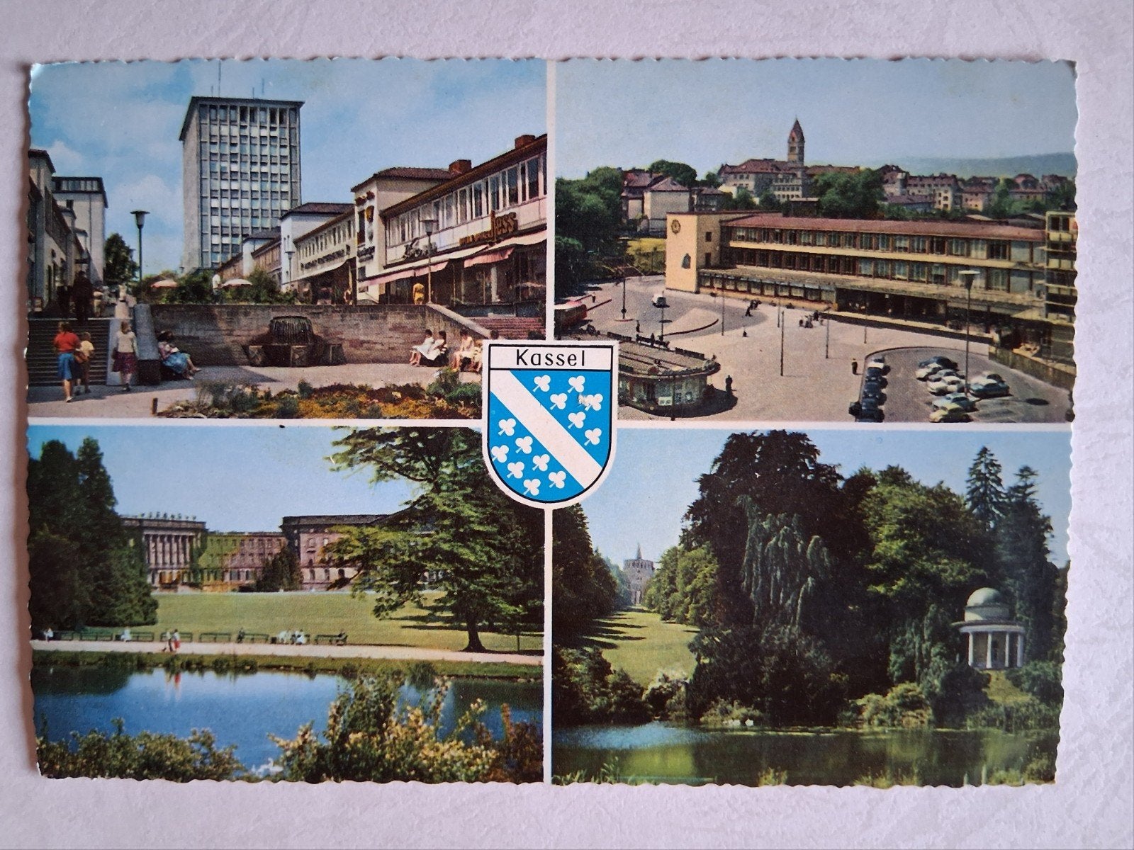 postkaart Kassel (Duitsland), Collections, Cartes postales | Étranger, Enlèvement ou Envoi, Allemagne
