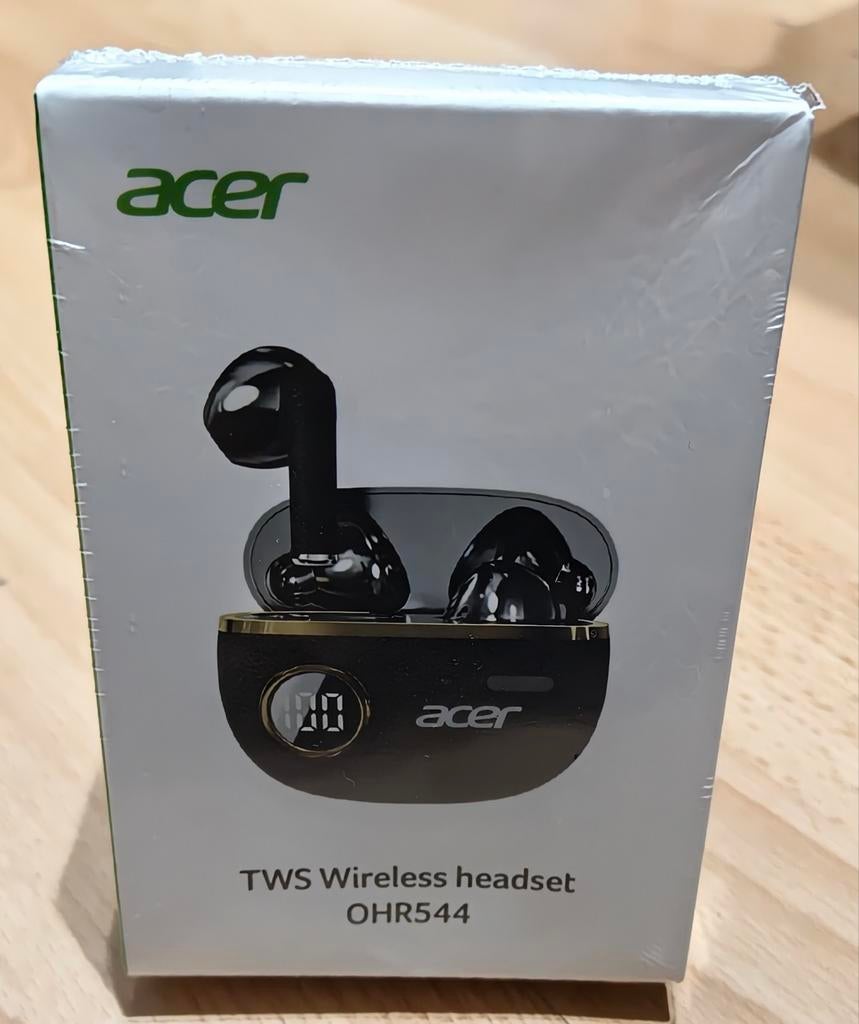 Casque sans fil Bluetooth TWS Acer 
OHR54 Noir Neuf, Télécoms, Téléphonie mobile | Écouteurs, Neuf, Réduction active du bruit