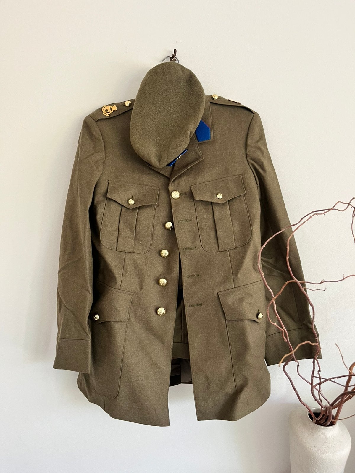 Origineel Belgisch Leger (ABL) ceremonieel uniform, Verzamelen, Militaria | Tweede Wereldoorlog, Landmacht, Ophalen