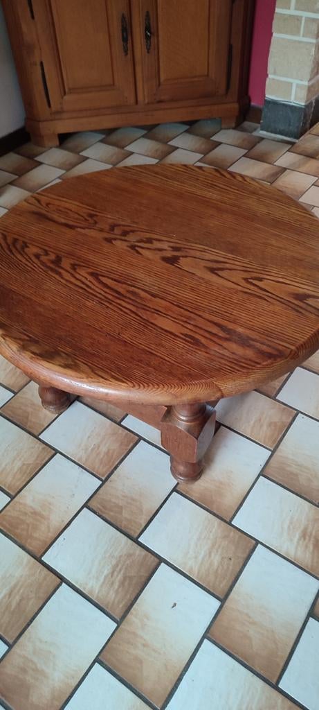 Table de salon en chêne, Enlèvement, Chêne