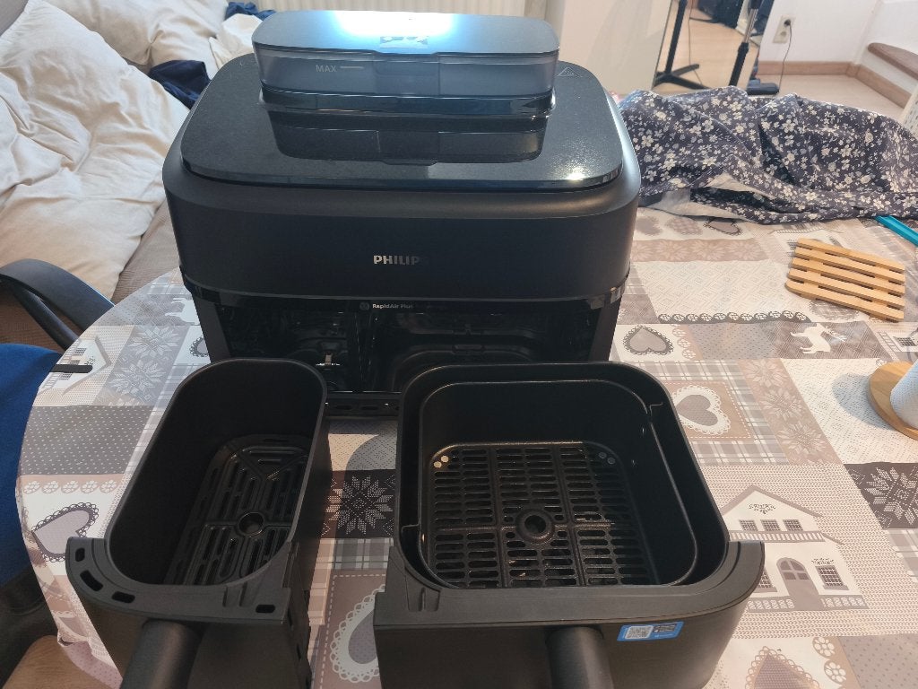 Airfryer Dual panier Philips serie 5000, Electroménager, Enlèvement, Neuf, Friteuse à air XXL