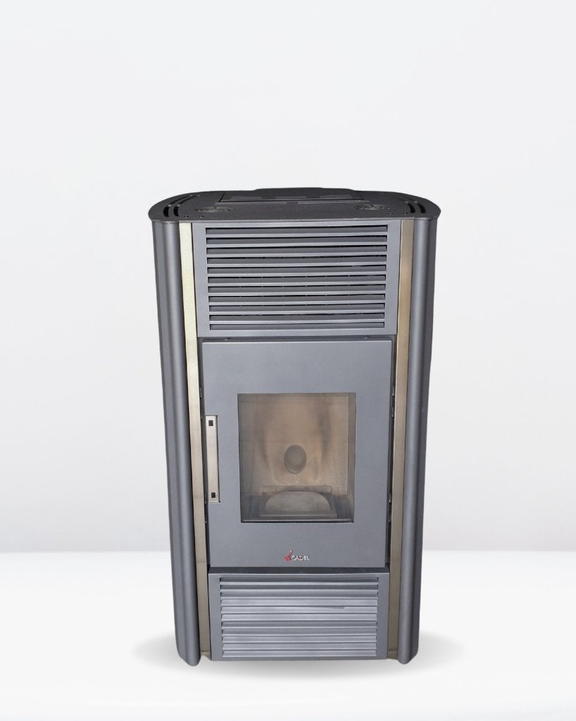 Poêle pellet occasion comme neuf - 13KW - Canalisable, Maison & Meubles, Poêles, Comme neuf, Enlèvement, Autoportant, Poêle à granulés