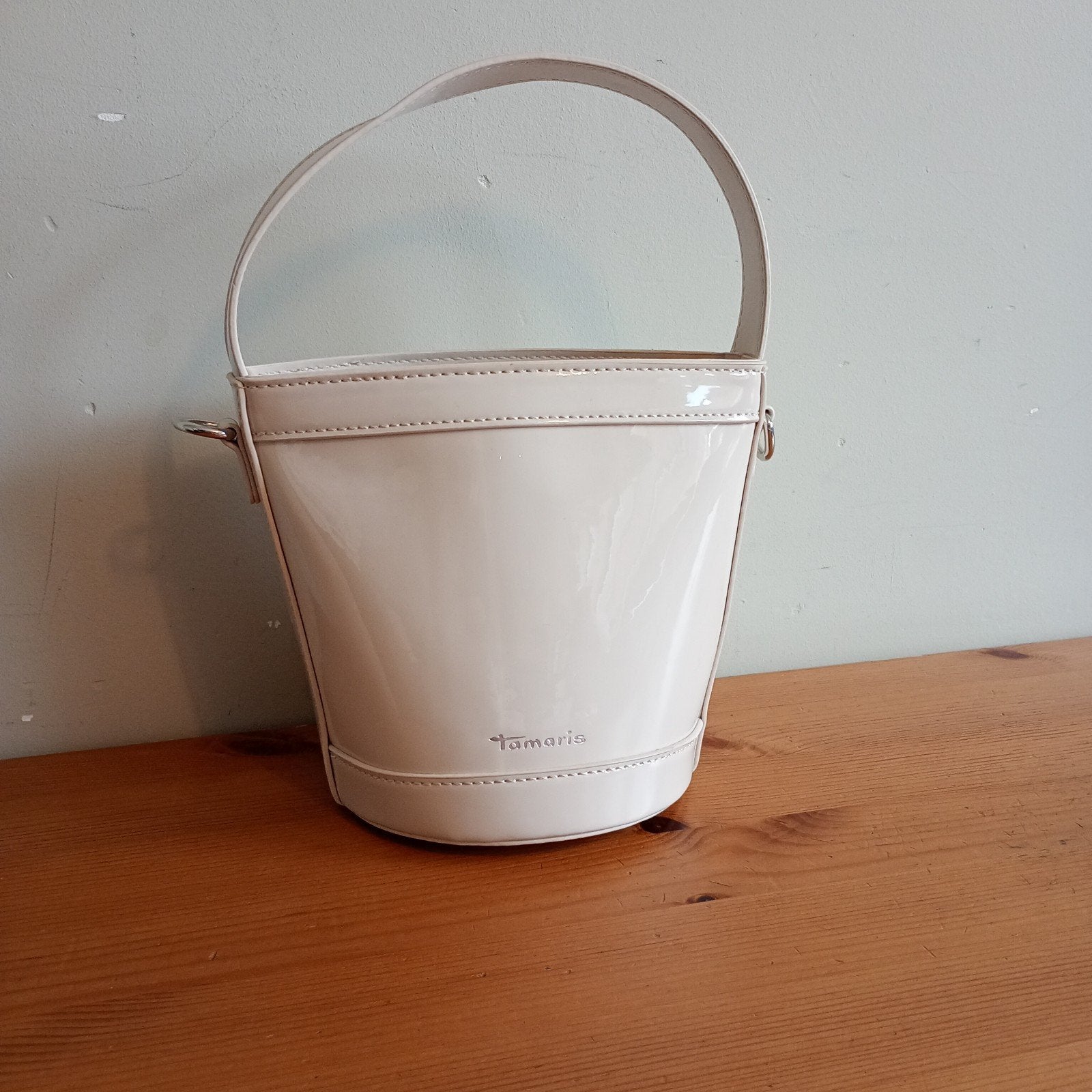 Schoudertas Tamaris Aileen, Handtassen en Accessoires, Tassen | Damestassen, Ophalen, Nieuw, Beige, Handtas
