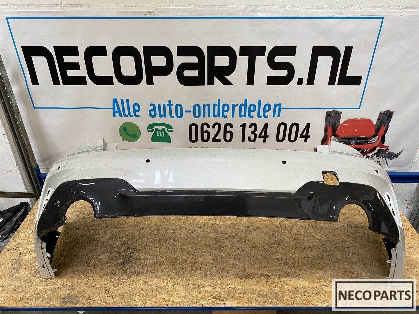 Bmw 3 serie G20 M achterbumper 6xpdc origineel, Gebruikt, -, -, Ophalen of Verzenden
