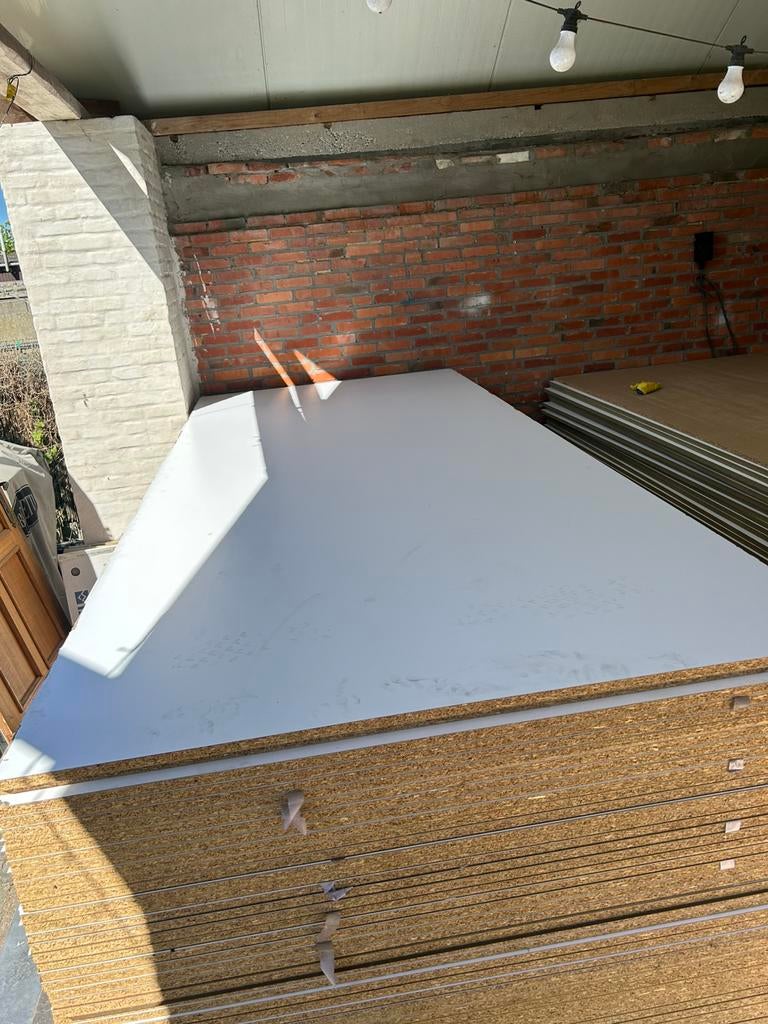 Spaanplaten 18mm wit, Doe-het-zelf en Bouw, Ophalen, Nieuw, Overige materialen