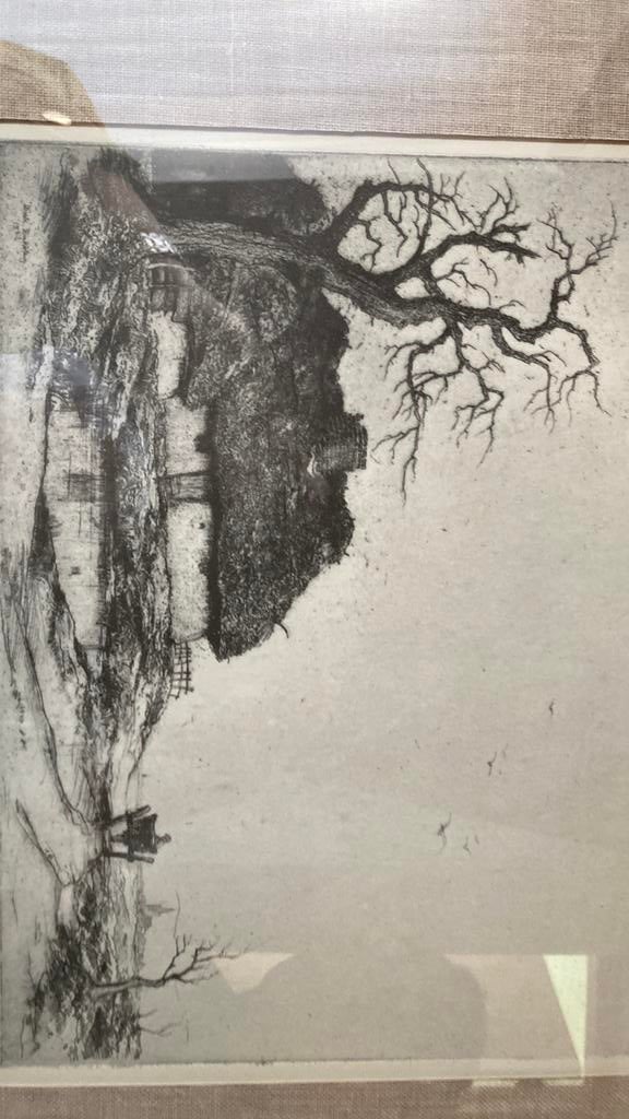 Pentekening, Antiek en Kunst, Ophalen