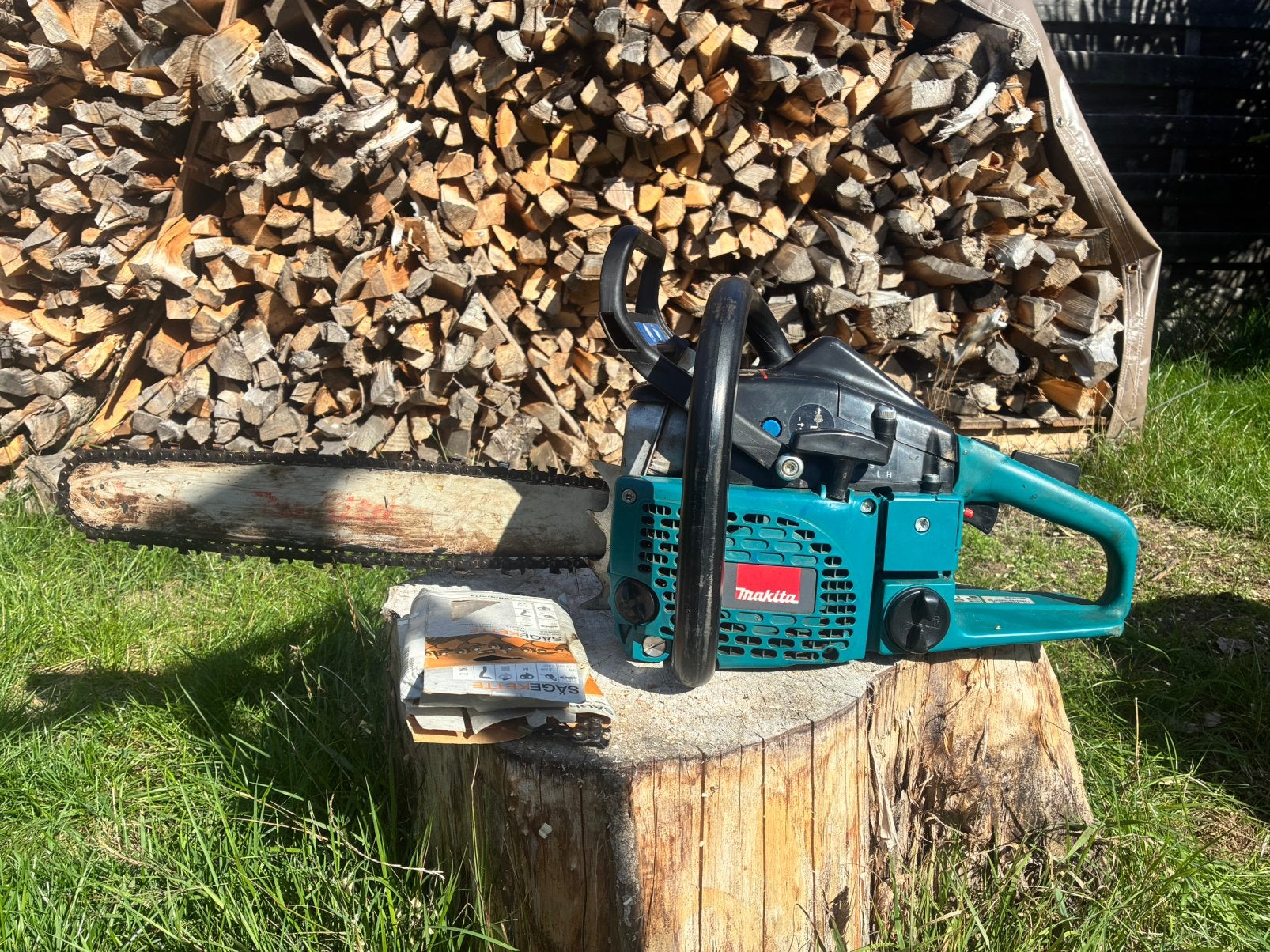 Scie à chaîne Makita DCS 431 identique à Dolmar 109, Enlèvement, Comme neuf