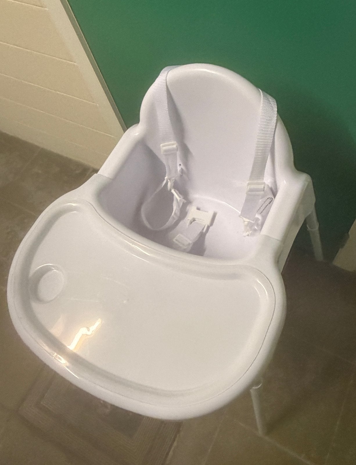 Chaise haute pour bébé, Enlèvement, Utilisé