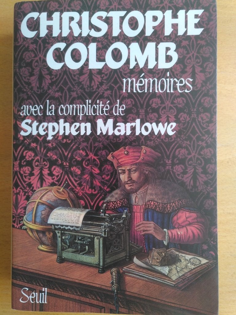 Mémoires de Stephen Marlowe et de Christophe Colomb, Livres, Histoire mondiale, Enlèvement ou Envoi, Comme neuf, Stephen Marlowe