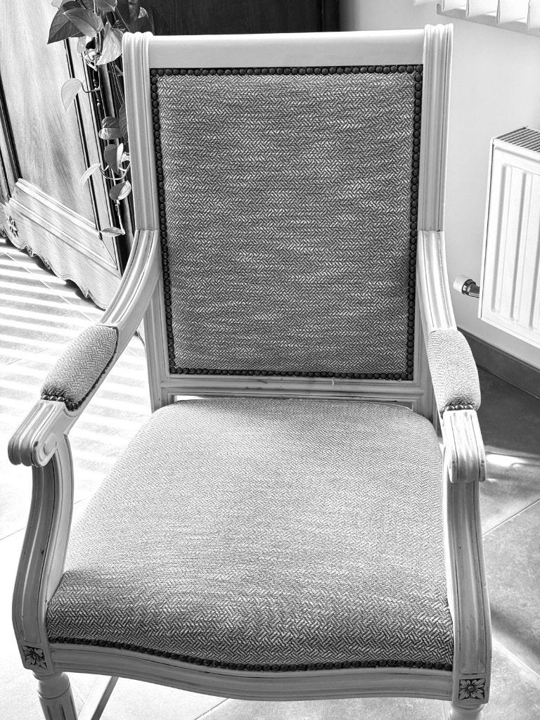 Eetkamerstoelen, Maison & Meubles, Enlèvement, Comme neuf, Gris
