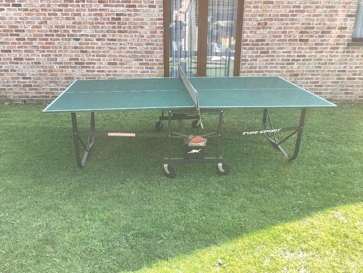 pingpongtafel, Ophalen