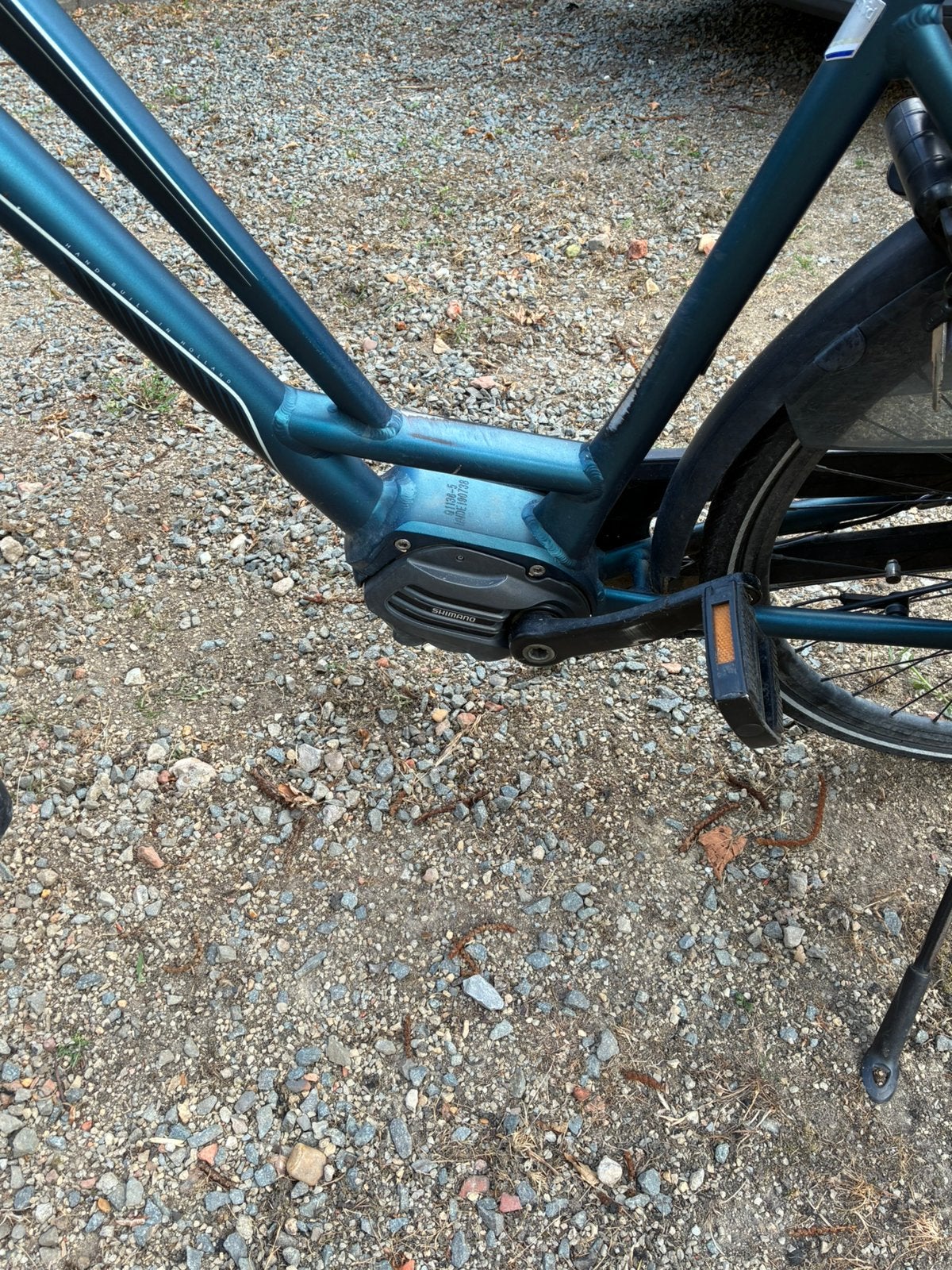 Elektrische fiets Dutchid, Ophalen