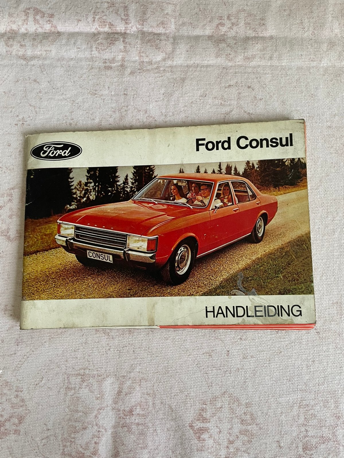 Ford Consul 1971 instructieboekje Nederlands, Enlèvement