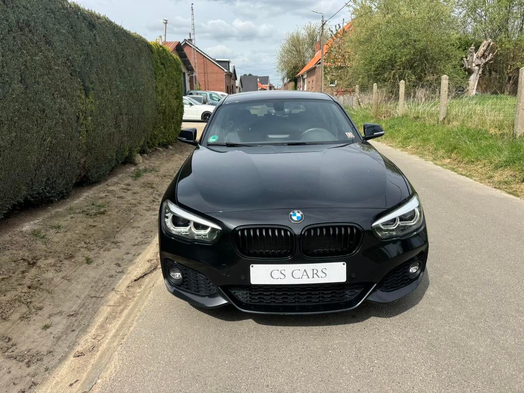BMW 116i M Pack | 2018 | Harman Kardon | Led | 18” | Facelif, Zwart, Bedrijf, 5 deurs, 3 cilinders