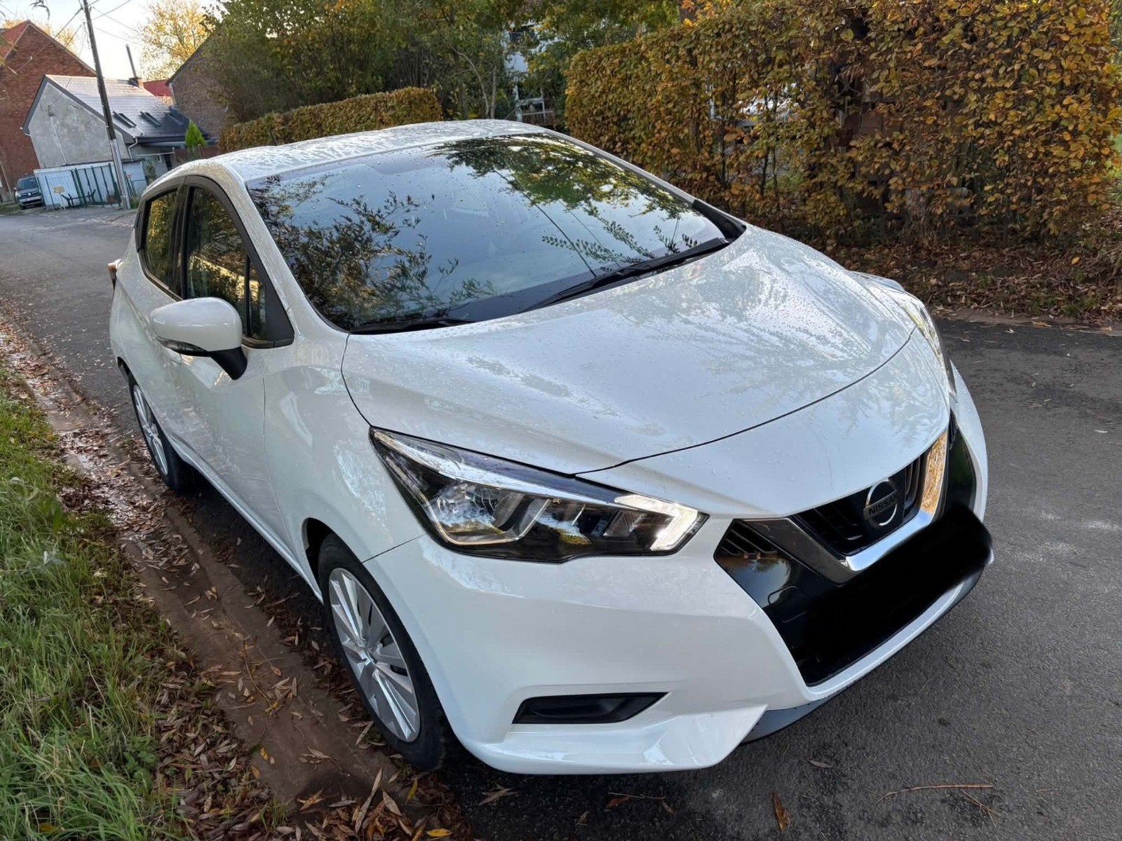 Nissan Micra 0.9 benzine 2017 BOSE/21.592 km!! Topstaat!, Auto's, Voorwielaandrijving, Stof, Wit, 5 deurs