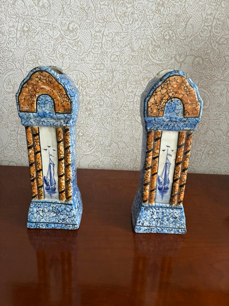 Vintage schouwgarnituren, Verzamelen, Poppenhuizen en Toebehoren, Ophalen, Zo goed als nieuw