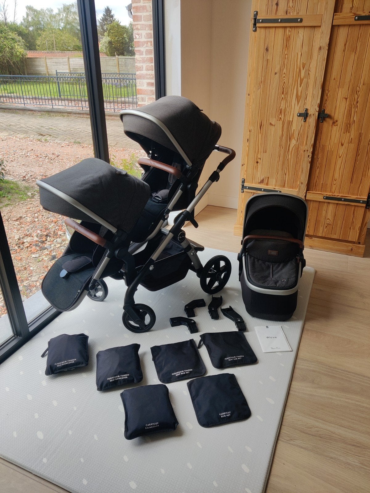 Silver cross, Wave, duo kinderwagen, Kinderen en Baby's, Ophalen, Kinderwagen