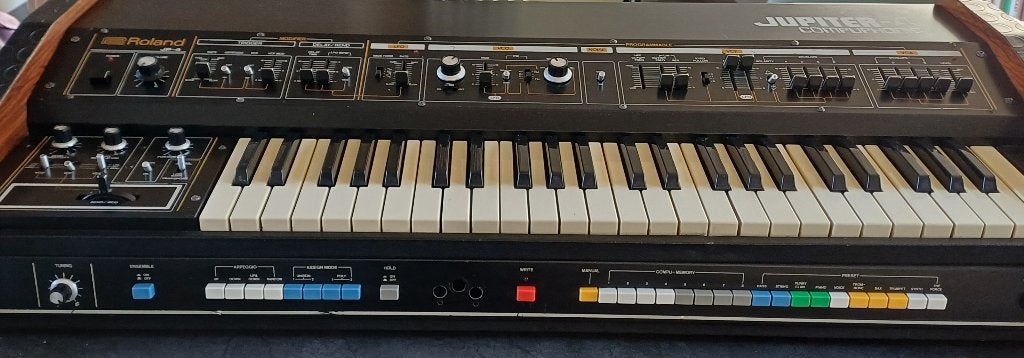 Roland Jupiter 4, Muziek en Instrumenten, Ophalen, Gebruikt, 49 toetsen, Roland