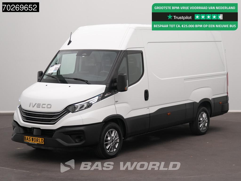 Iveco Daily 35S21 BPM VRIJ! 3.0L Automaat L2H2 3,5t Trekhaak, Auto's, Stof, Euro 6, 4 cilinders, Iveco