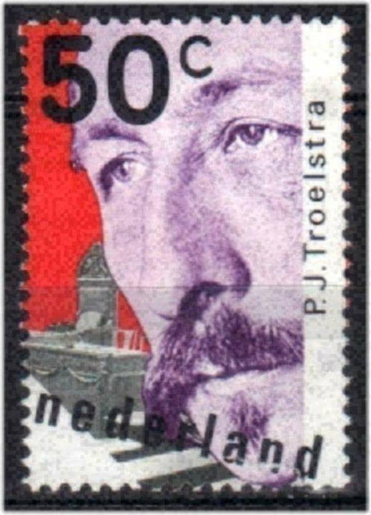 Pays-Bas 1980 - Yvert 1123 - Personnalités politiques (ZG), Envoi, Non oblitéré
