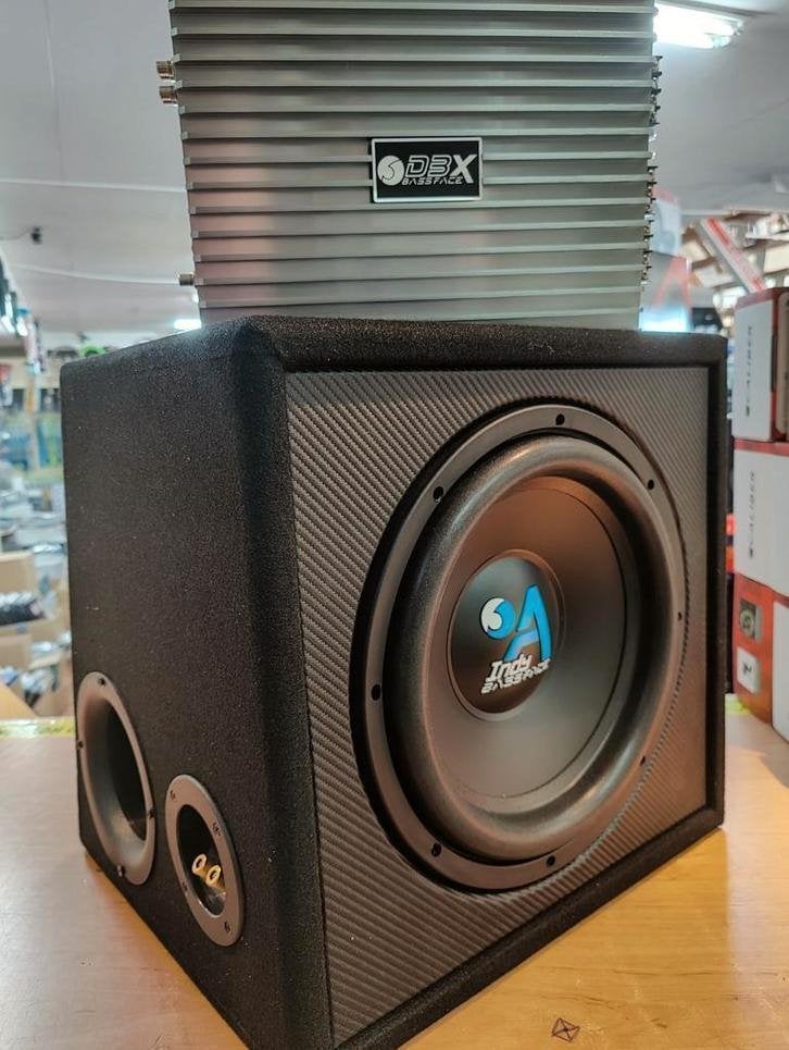 BASSFACE baspack met 4kanaals versterker 400w, Auto diversen