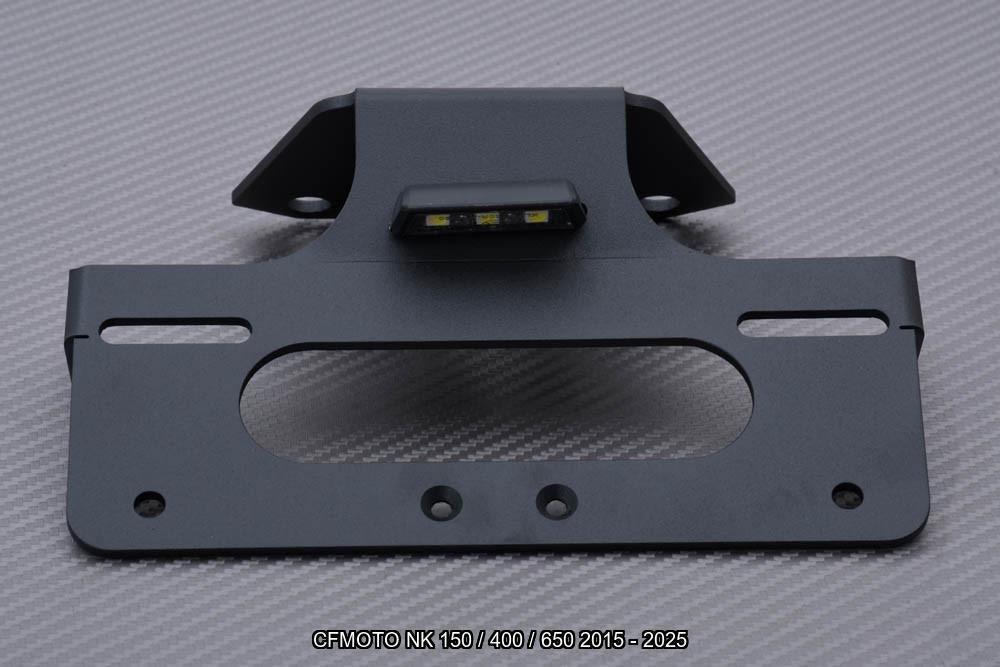 Korte Kentekenplaathouder CFMOTO NK 150 400 650 2015 - 2025, Motoren, Ophalen of Verzenden, Nieuw
