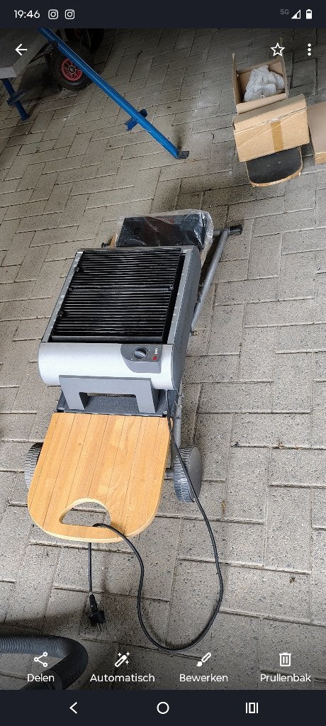Elektrische bbq, Enlèvement, Comme neuf, EWT