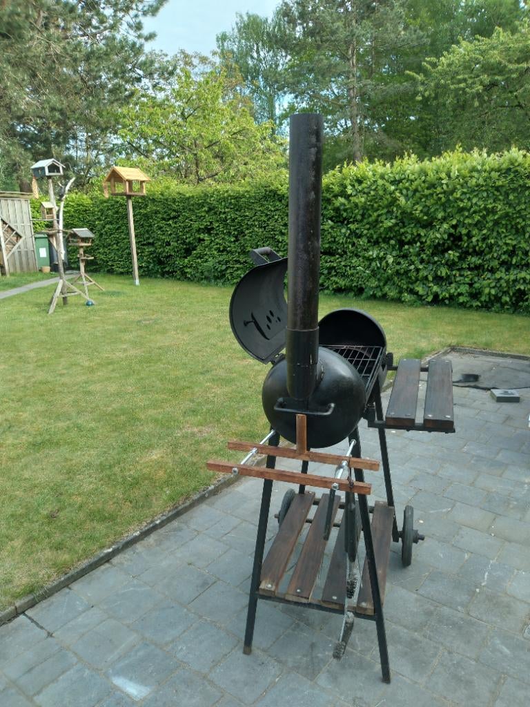 Oklahoma bbq, Tuin en Terras, Ophalen, Zo goed als nieuw, Zie foto