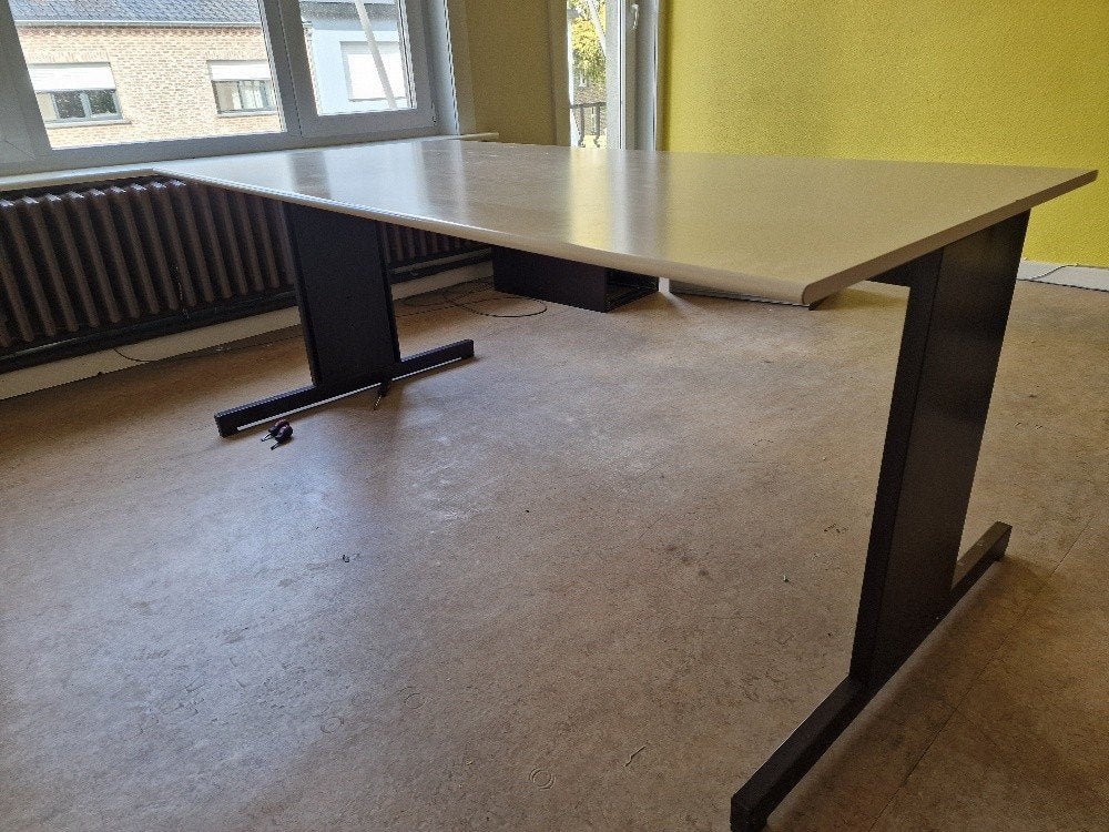 Bureau met of zonder ladeblok (Lengte: 1m80 breedte: 0m90), Ophalen of Verzenden, Gebruikt