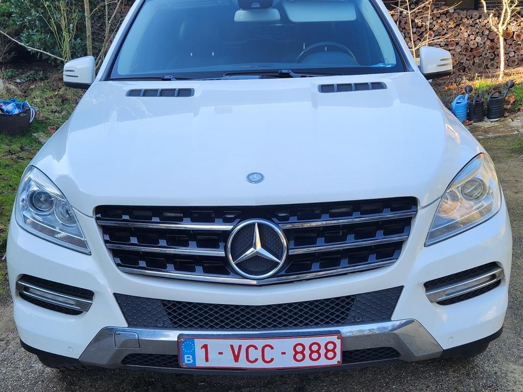 🖤🖤🖤   MERCEDES ML 250CDI AD_BLUE BLUETEC, Auto's, Automaat, Wit, Leder, Particulier