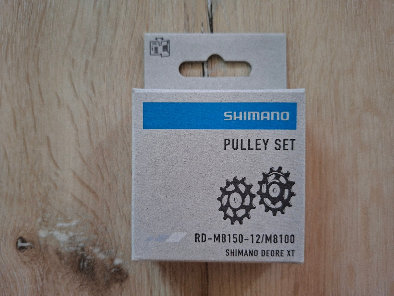 Shimano Deore XT RD-M8150/8100 Pulley Set, 11-12 Speed, Prec, Ophalen, Fatbike, Derailleur of Ketting, Shimano