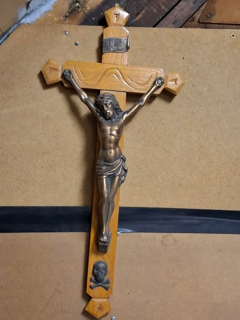 Houten kruis, Verzamelen, Ophalen of Verzenden
